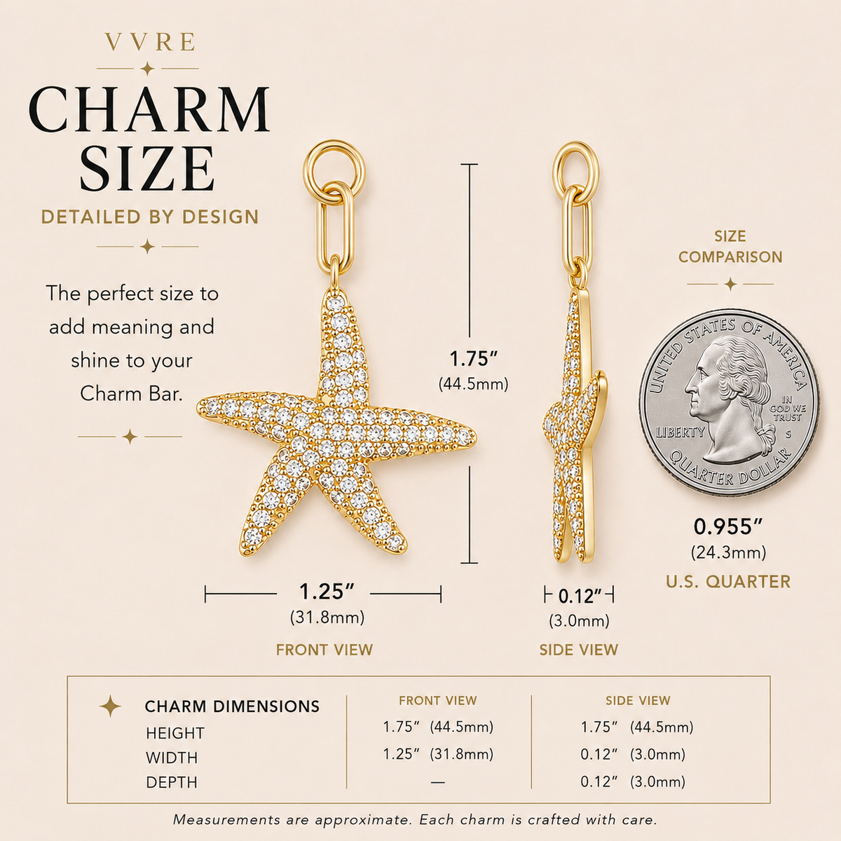 Coastal Chapter | Pavé Starfish Charm