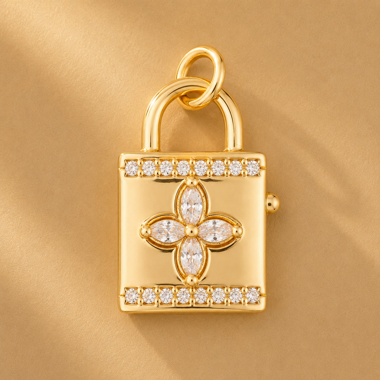 Private Collection | Crystal Lock Charm