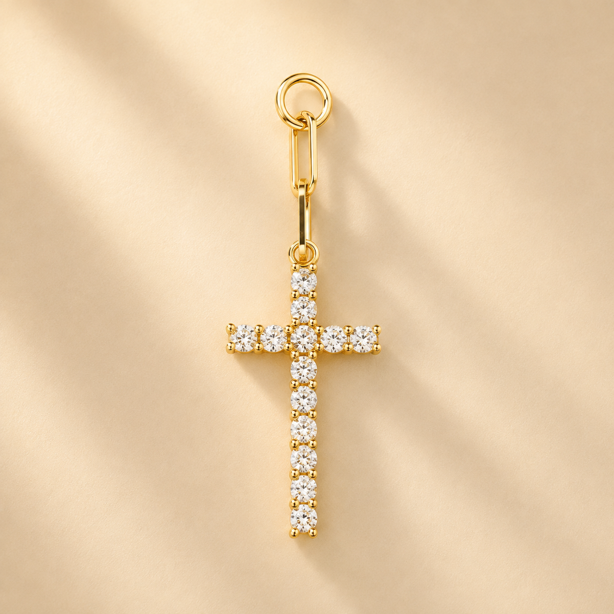 Covered | Pavé Cross Charm
