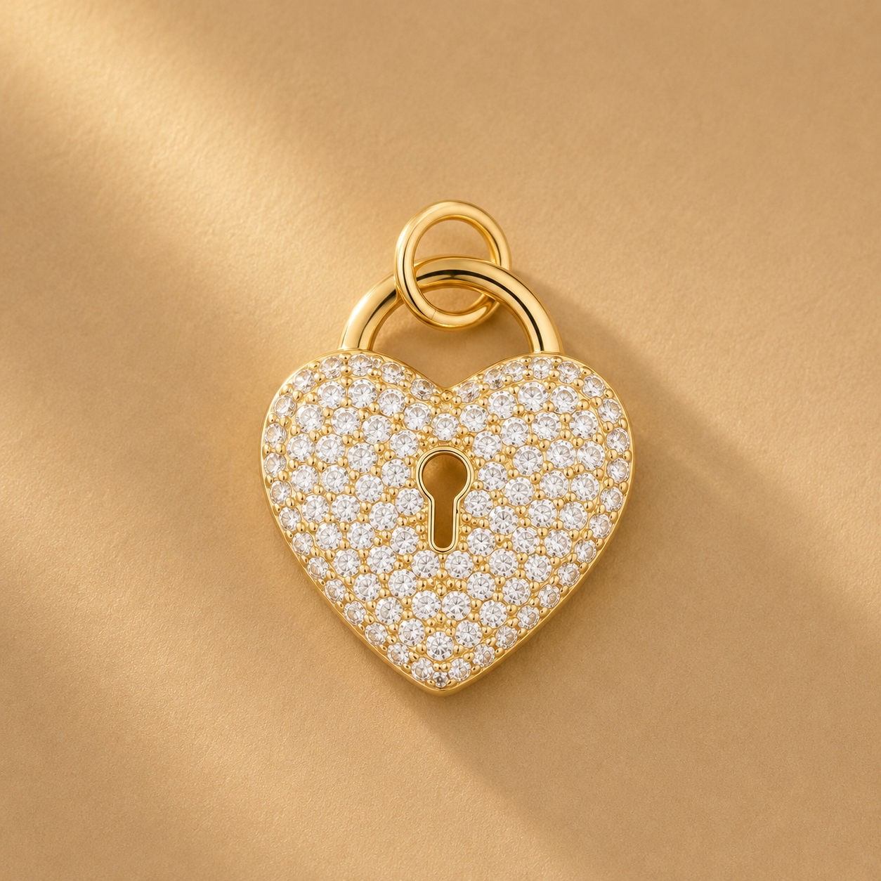 Guard My Heart | Heart Lock Charm