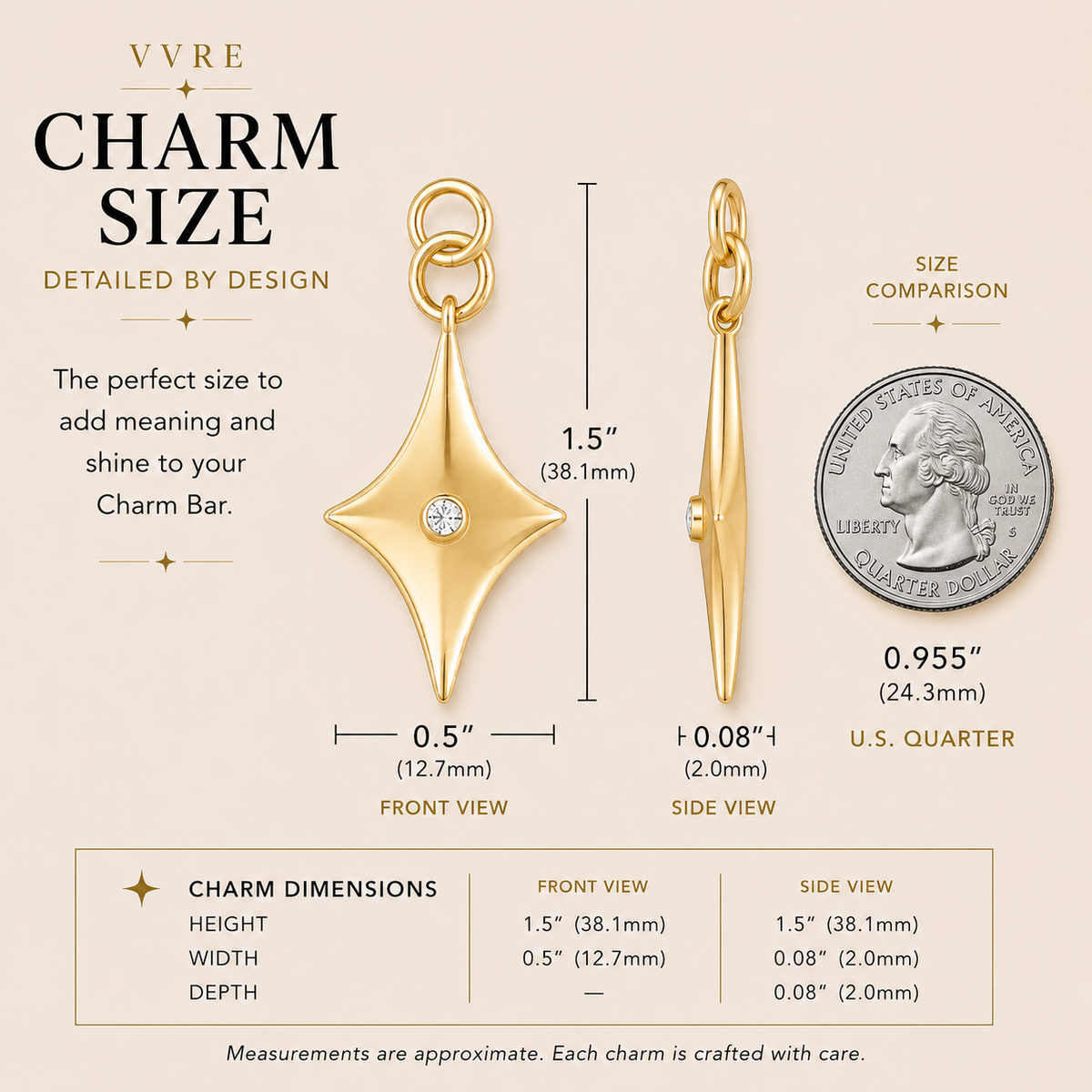 North Star Charm