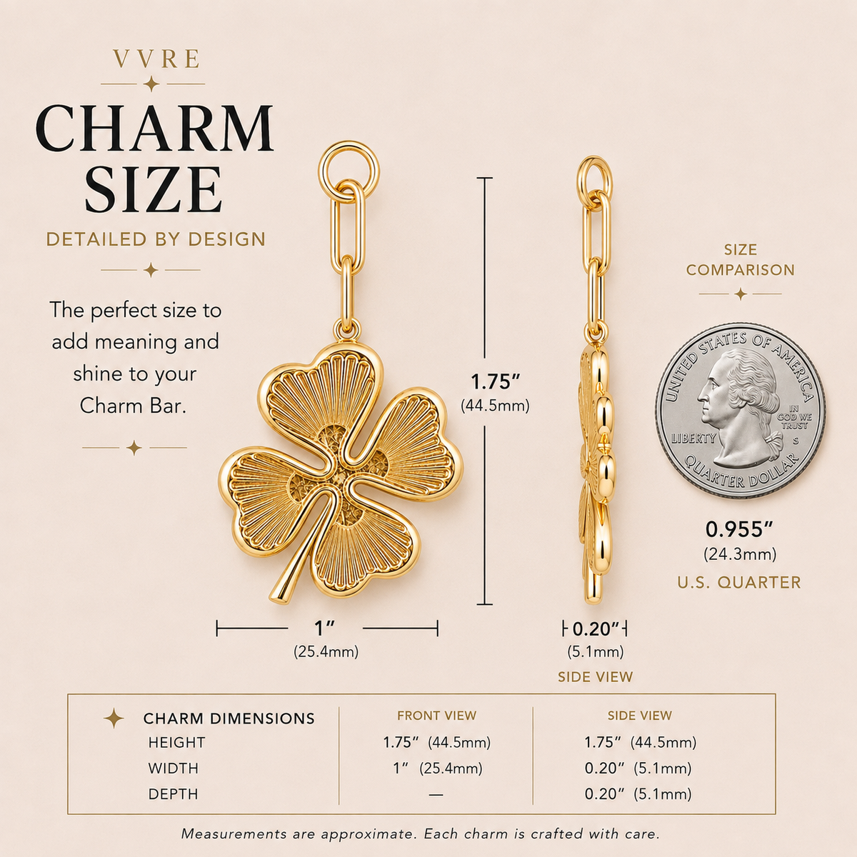 Lucky Girl | Clover Charm