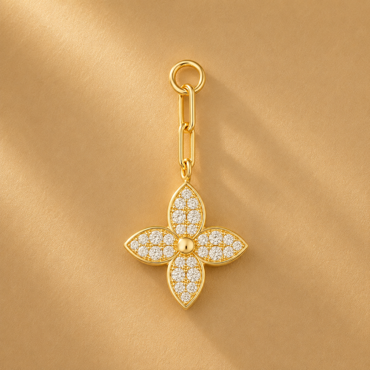 In Bloom | Pavé Floral Charm