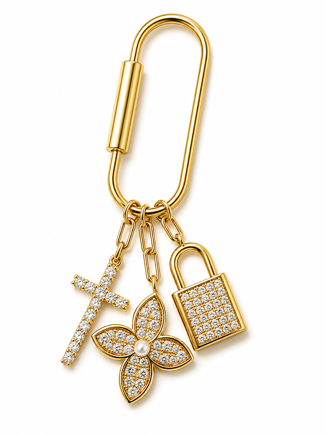Covered & Locked In Charm Stack
