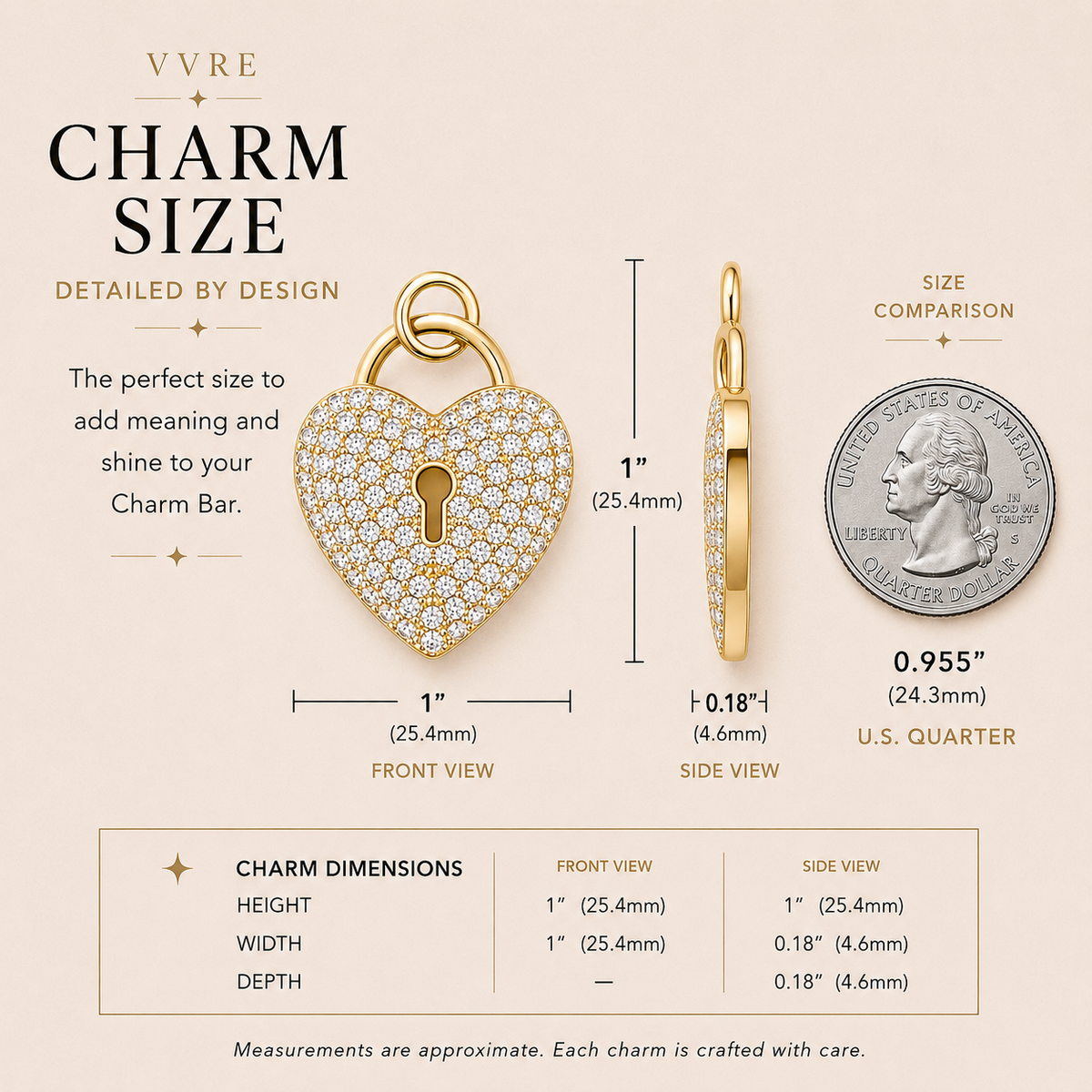 Guard My Heart | Heart Lock Charm