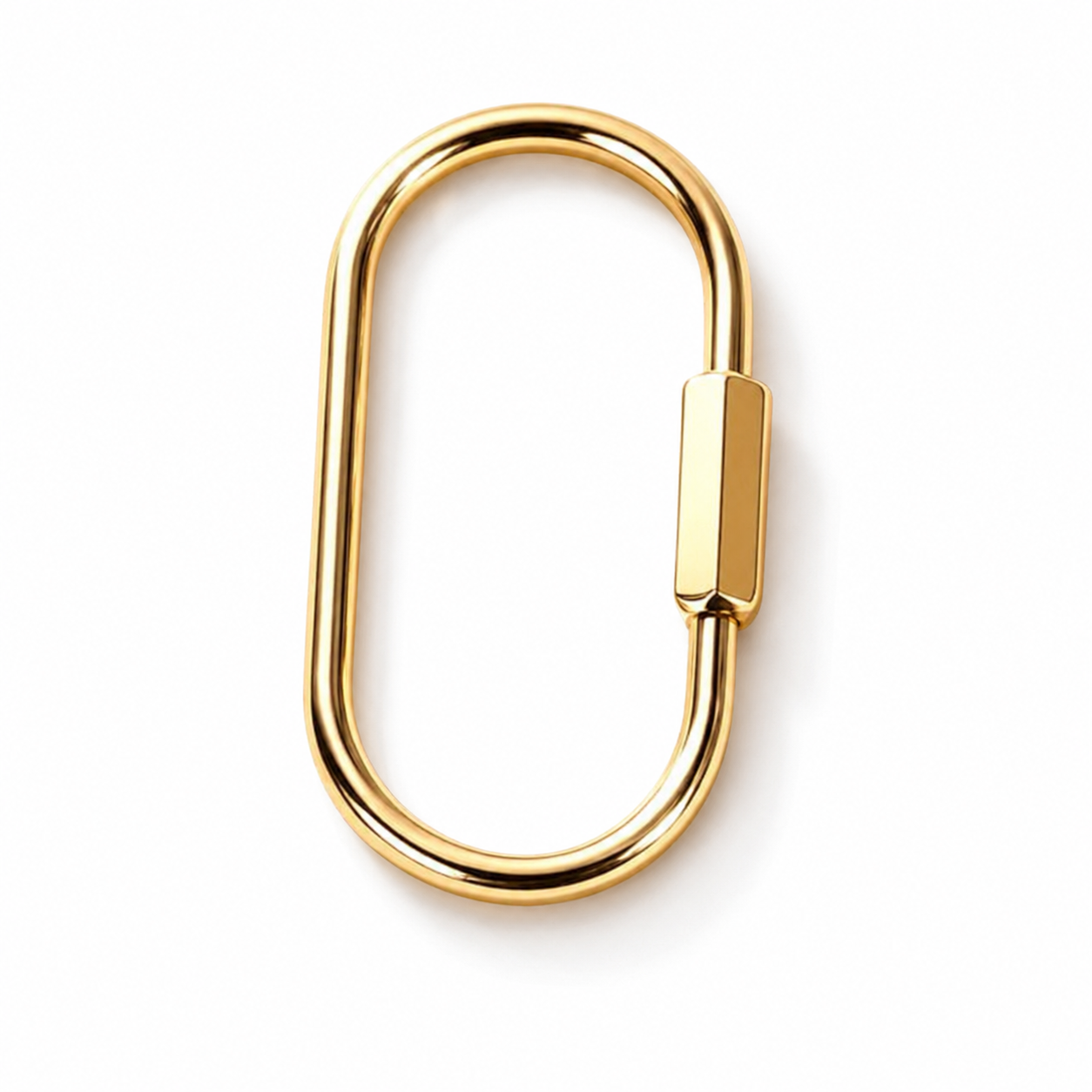 The Story Clasp | Gold Carabiner