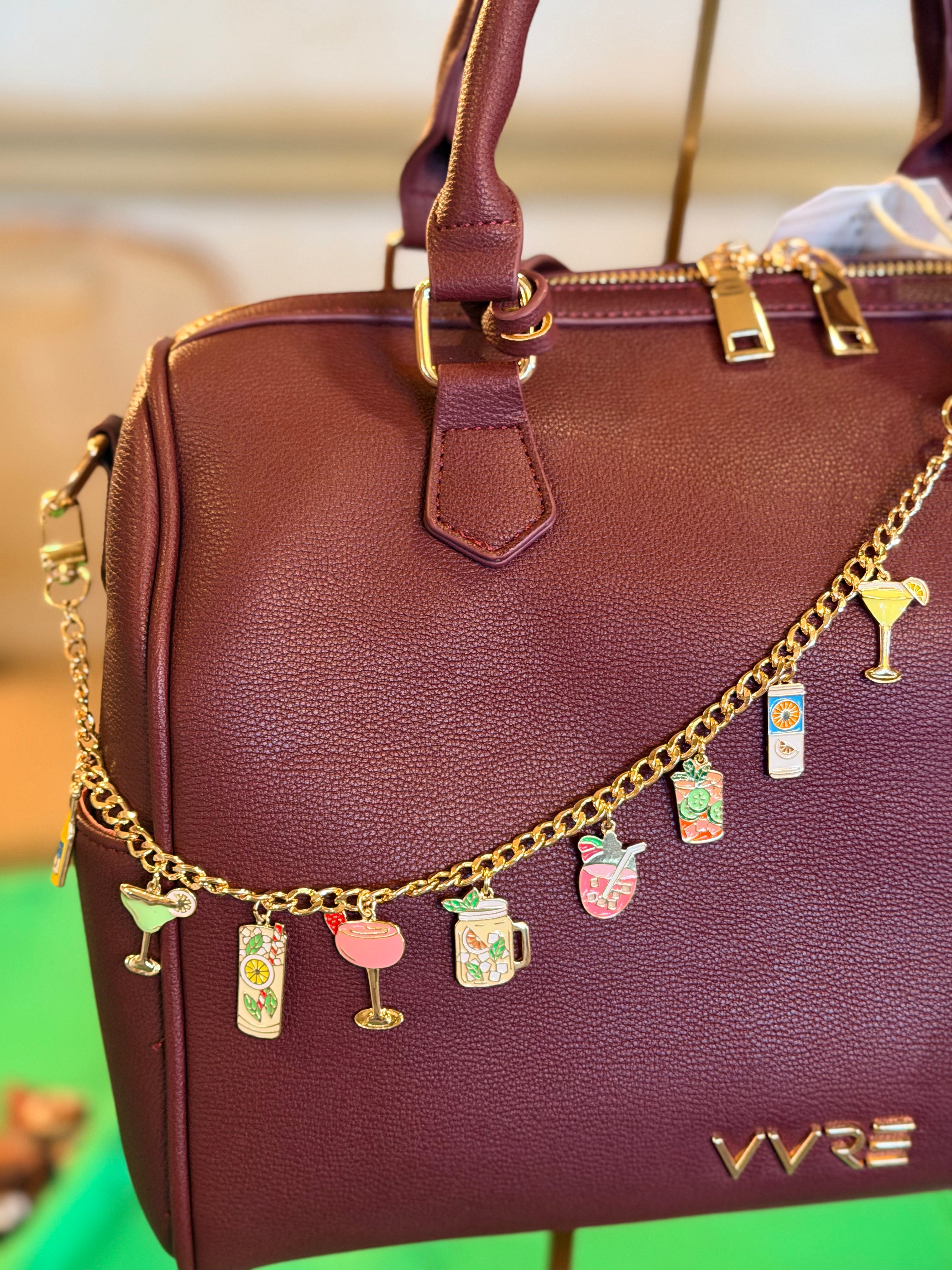 The Cocktail Hour Charm Bag Chain