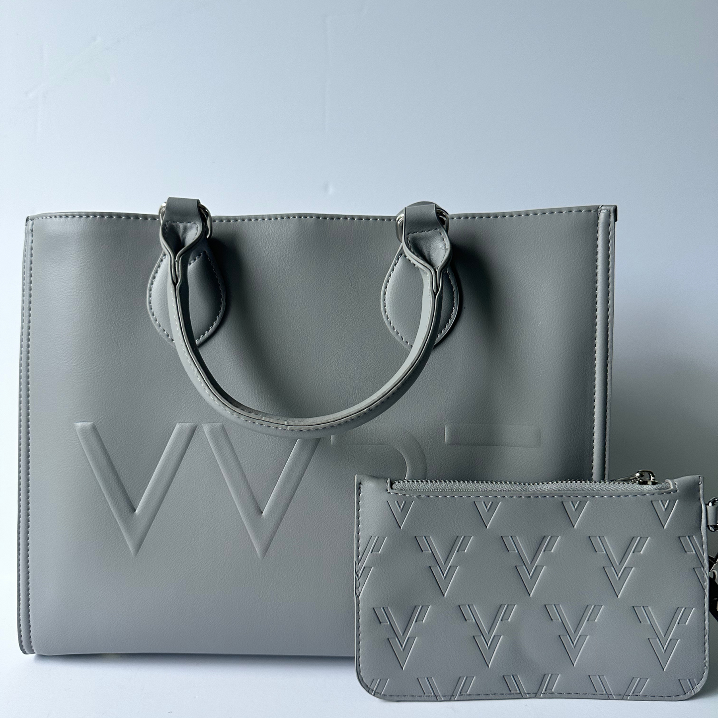 Signature Tote- Stone